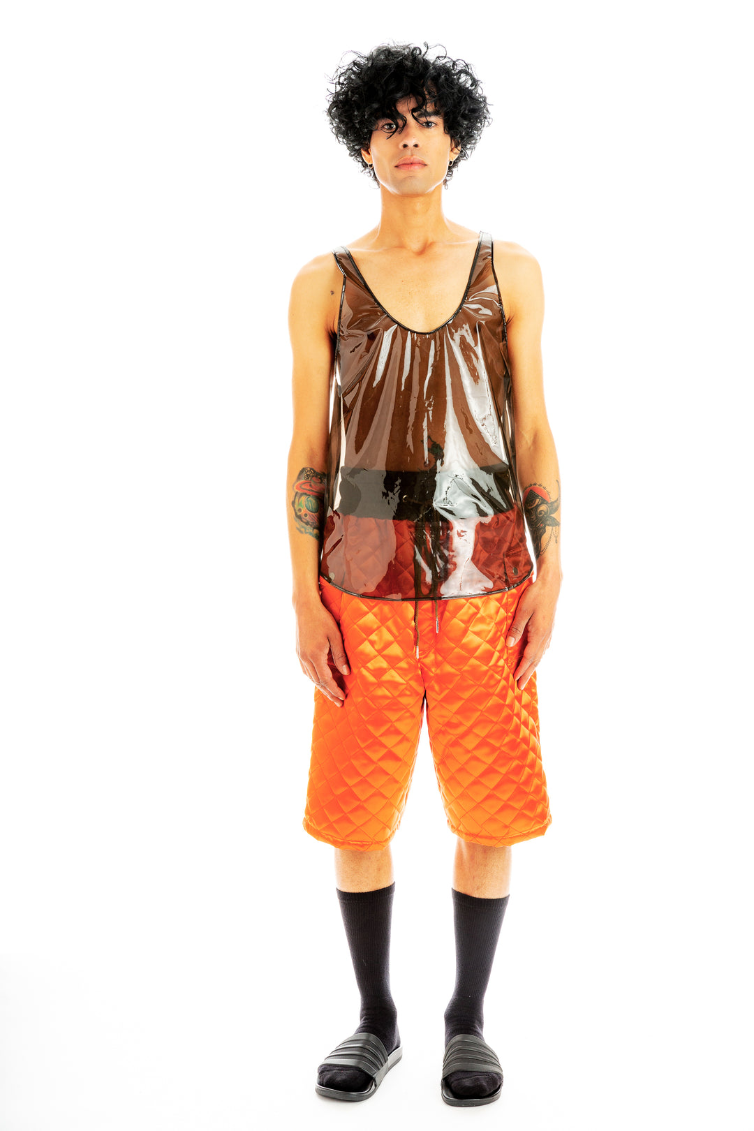 Men's Quilted Utilitarian Board Shorts