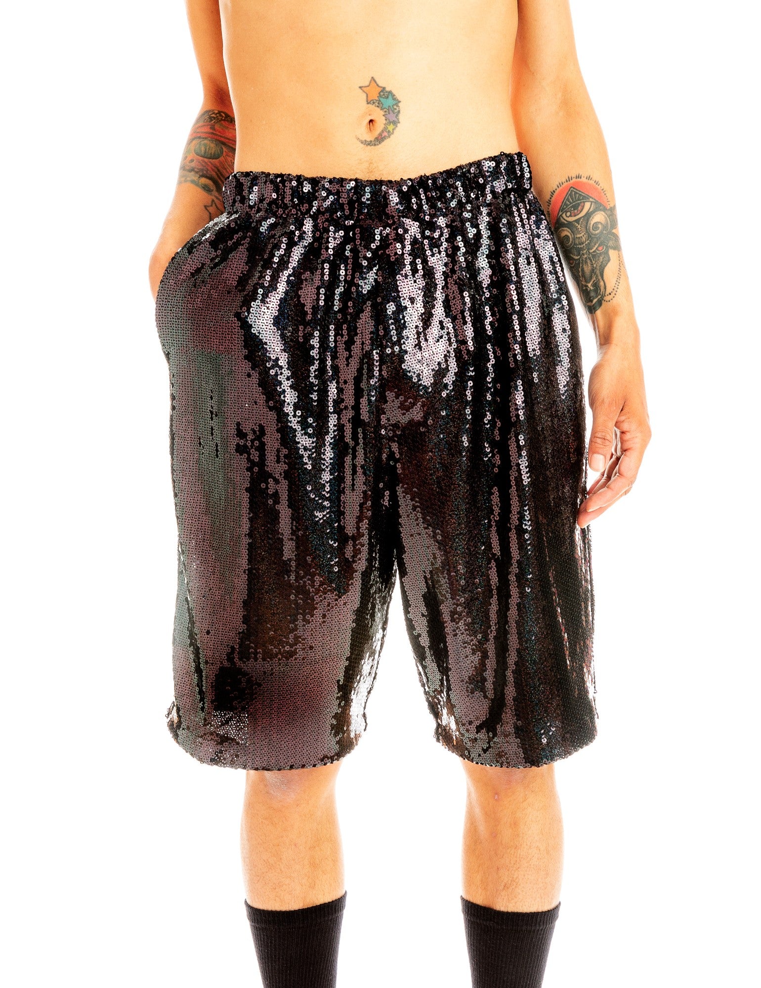 Bushwick Sequin Boy Shorts Steven Davis New York