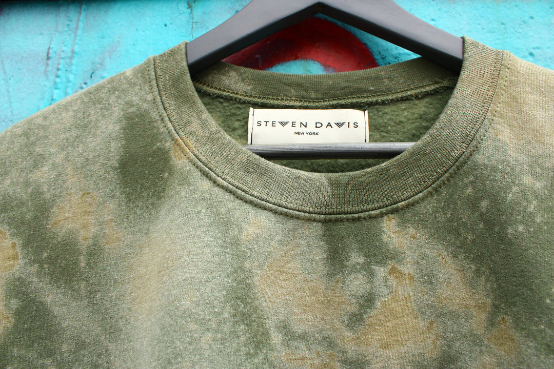 INDUSTRIAL ACID GRUNGE SLEEVELESS SWEATSHIRT